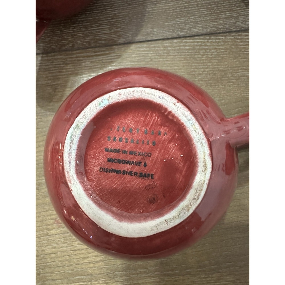 5- Pottery Barn Sausalito Terracotta Color Oversized Coffee/Tea Cup 12oz - Picture 4 of 7